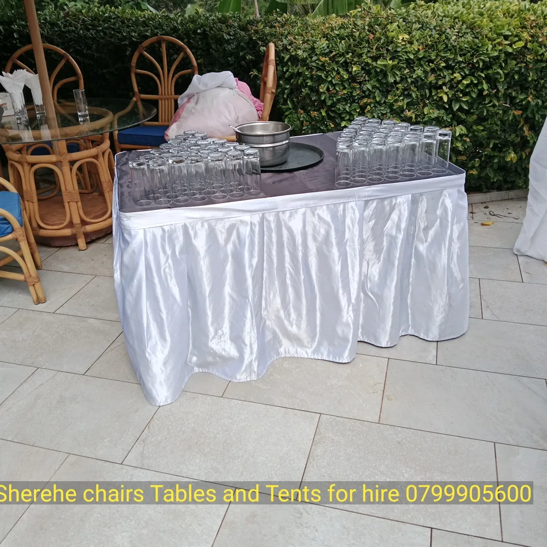 Buffer Tables Dressed 2x6ft